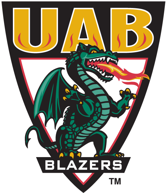 UAB Blazers 1996-Pres Alternate Logo v3 diy fabric transfer